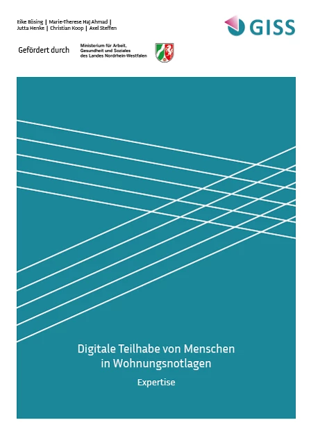 18.05.2026: Digitale Teilhabe von Menschen in Wohnungsnotlagen – GISS stellt Studienergebnisse vor 18.05.2026: Digitale Teilhabe von Menschen in Wohnungsnotlagen – GISS stellt Studienergebnisse vor