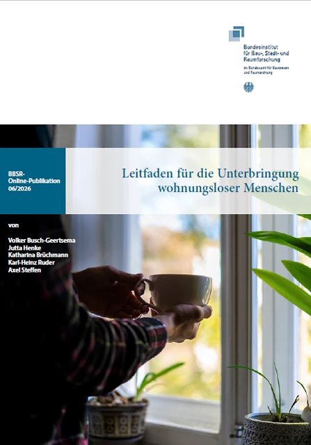 „Leitfaden für die Unterbringung wohnungsloser Menschen“ veröffentlicht „Leitfaden für die Unterbringung wohnungsloser Menschen“ veröffentlicht